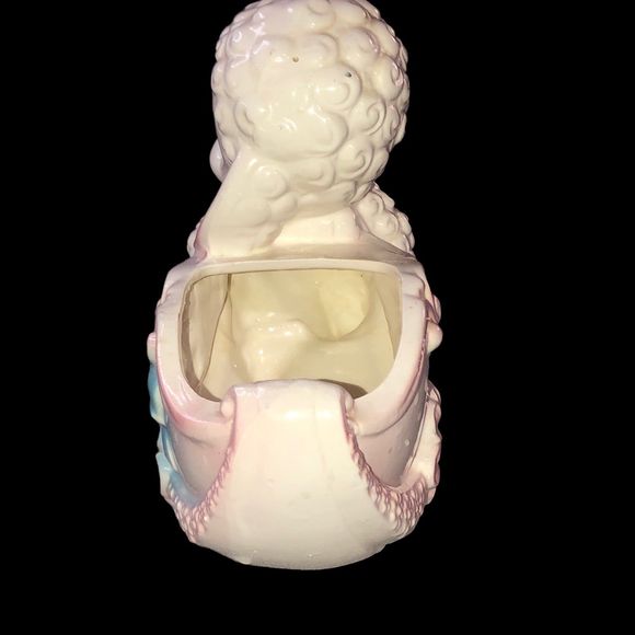 Vintage Sweet Faced Lamb Planter by Ardco; Baby Room Decor; Collectible Planter - Picture 4 of 9